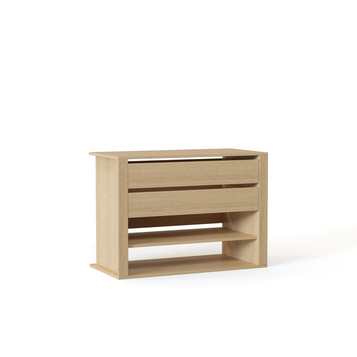 NEO Блок с двумя ящиками и полкой 966х696х480 Эггер Дуб Виченца H3157 ST12