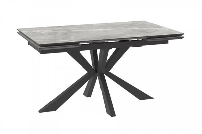 Стол обеденный раскладной Крона/Монако (Серая матовая)
