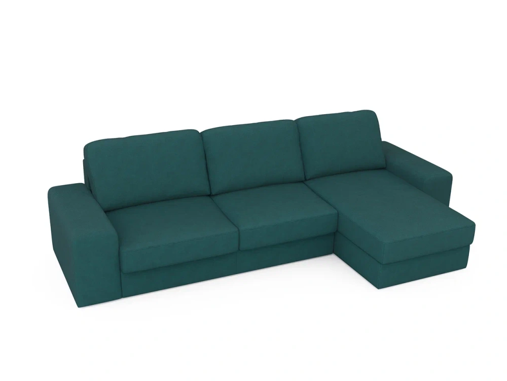 Диван угловой Альма ОМ-60 зеленый, Massa