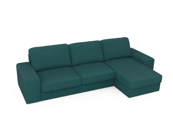 Альма угловой диван-кровать (Зеленый)