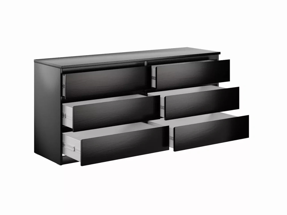 Комод Мальта дуб венге 6 ящиков 160х76 (GL) | Интернет магазин Масса Мебель