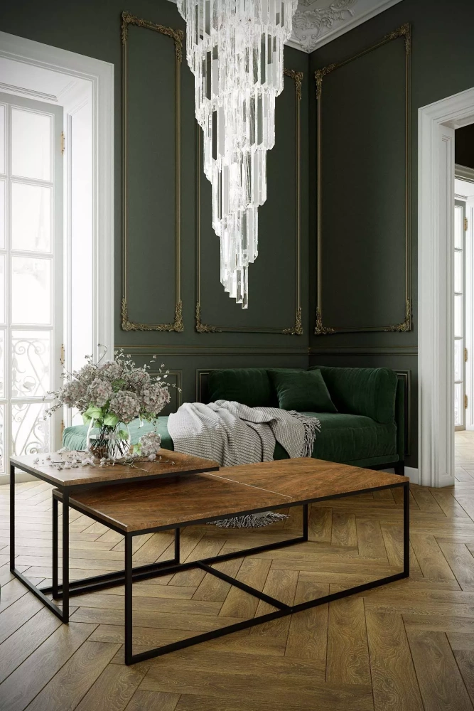 Стол журнальный Эклектик дуб американский (KL) | Интернет магазин Масса Мебель