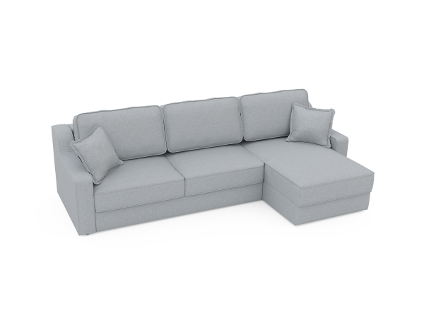 Монблан угловой диван-кровать (Серый)