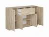 Тумба Сириус 4 двери и 2 ящика 156х95 дуб сонома (GL) | Интернет магазин Масса Мебель