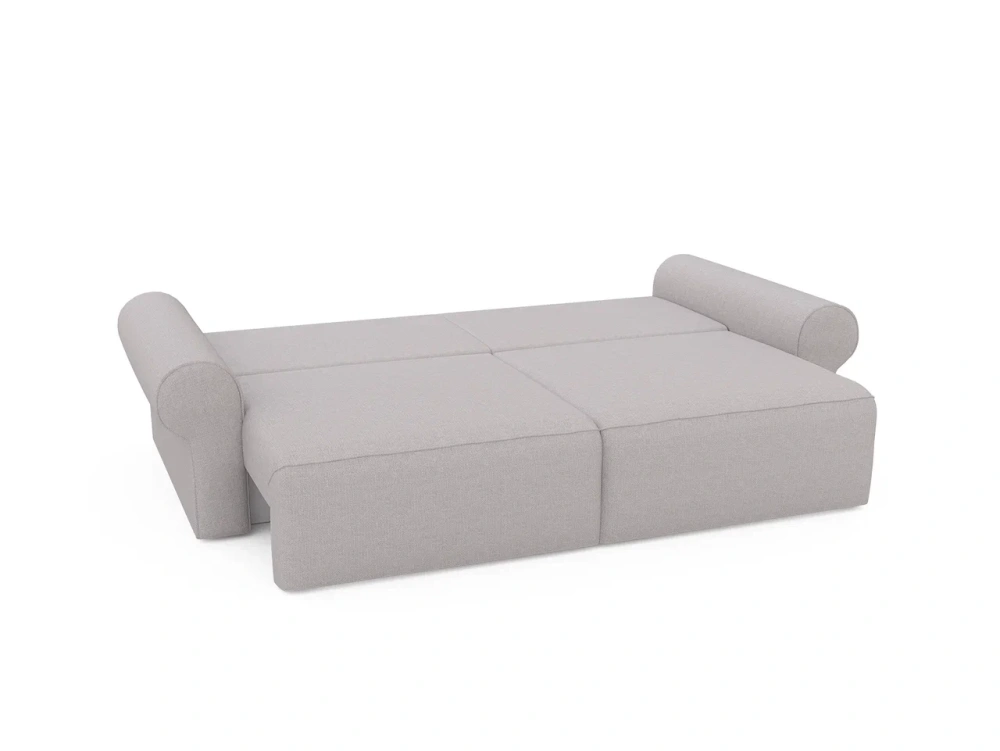 Диван прямой Петра D-920 светло-серый, Massa