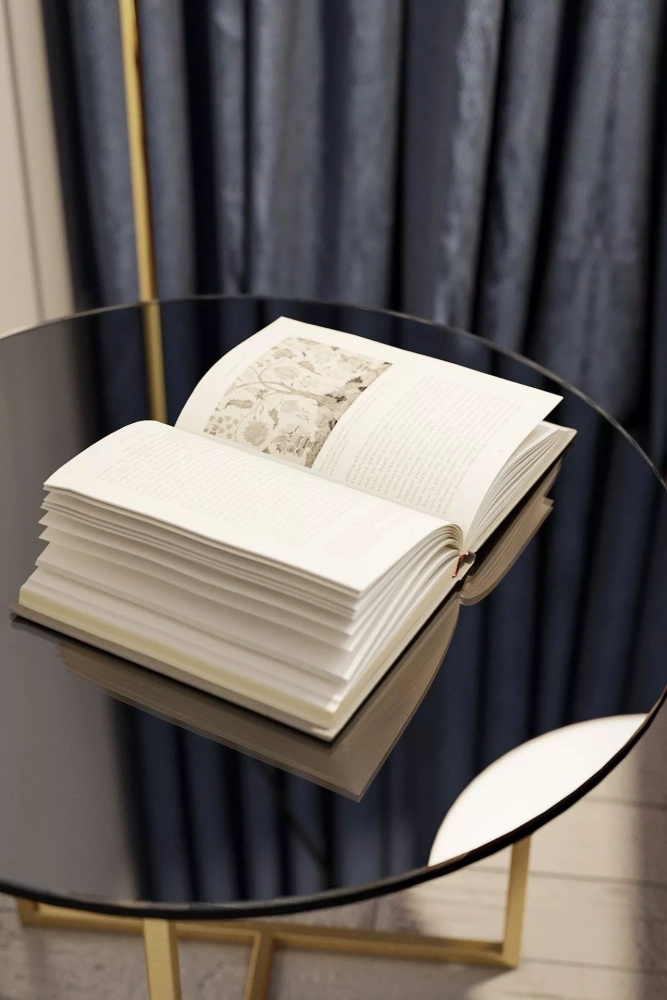 Стол журнальный "Альбано Glass" черный (KL) | Интернет магазин Масса Мебель