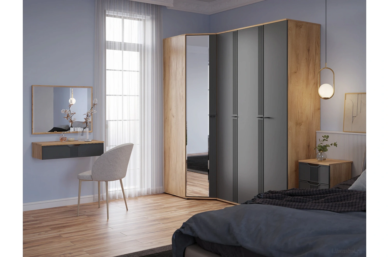 Тумба подвесная Эмилия (COM)