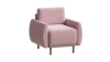 Кресло для отдыха Тулисия рогожка розовый (GL) Кресло для отдыха Тулисия рогожка розовый (GL)