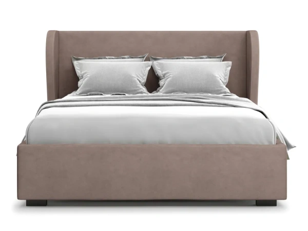 Кровать двуспальная Римини 140х200 (Светло-коричневый)