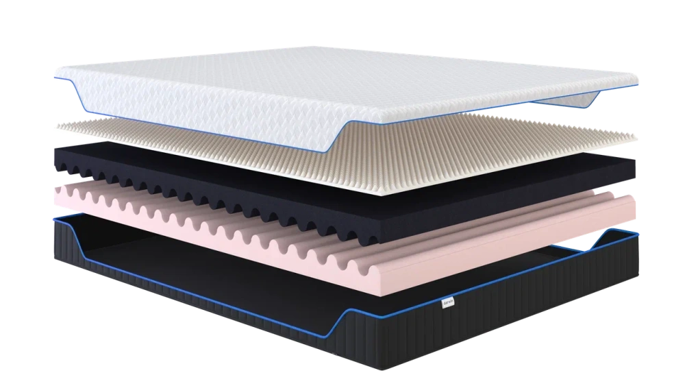Матрас двуспальный анатомический Dreamfit 140х190, MASSA