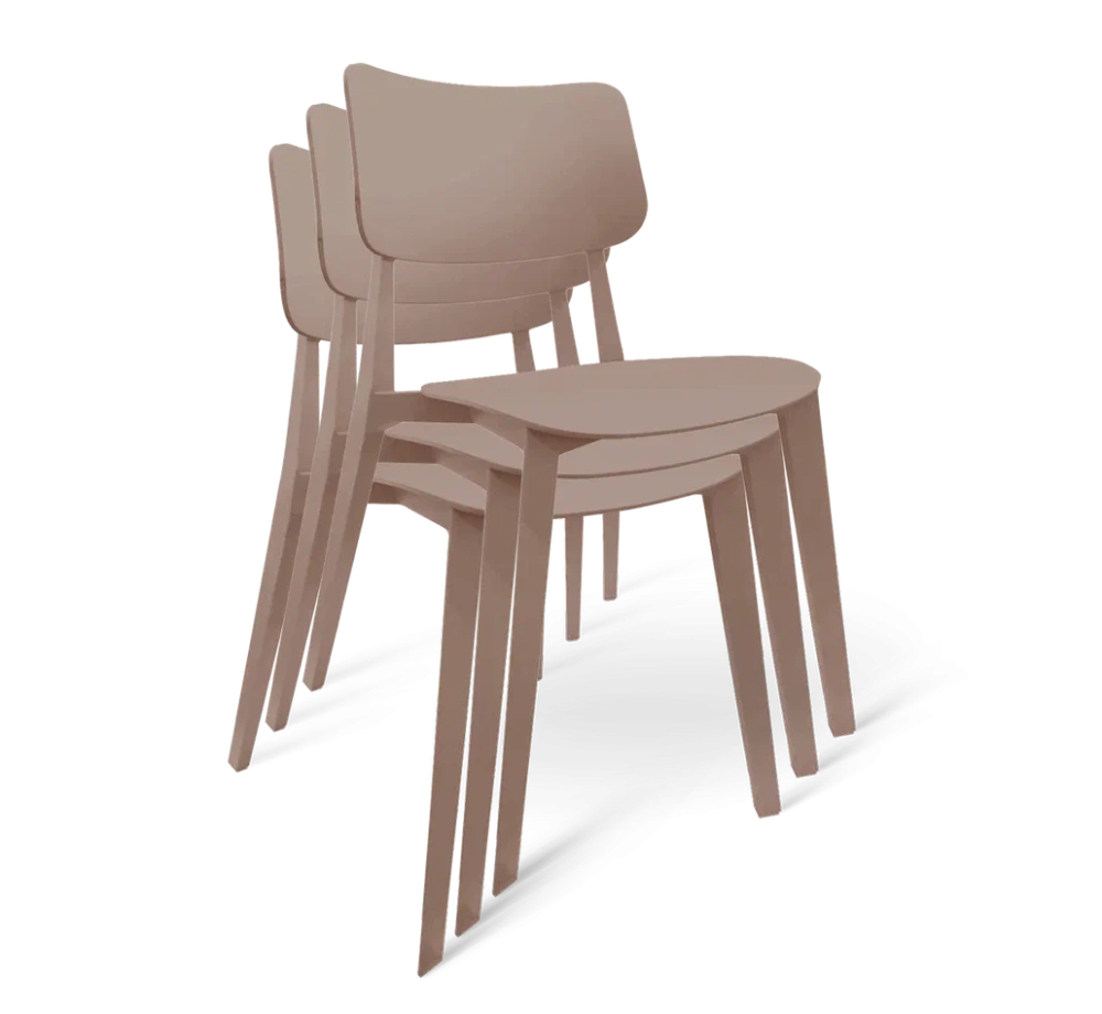 Стул SHT-S110-P пластик капучино SHF Стул SHT-S110-P пластик капучино SHF | Интернет магазин Масса Мебель
