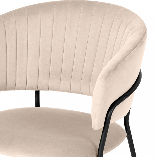 Стул мягкий Френк (Бежевый)