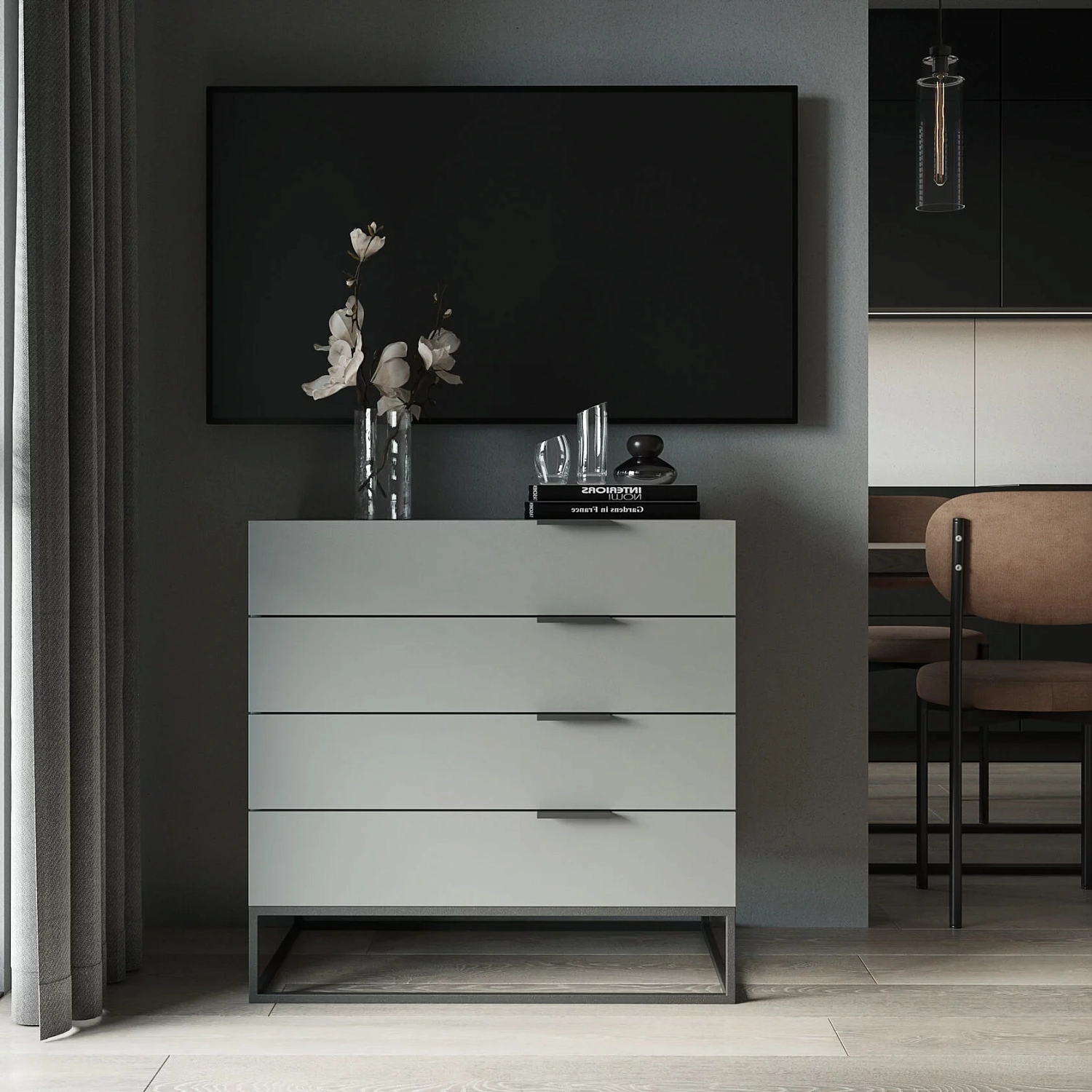 Комод широкий 2.1 Loft Art (MM) Выставочный образец