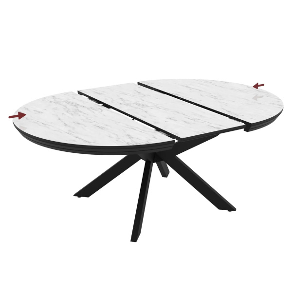 Стол обеденный Верона (Черный)