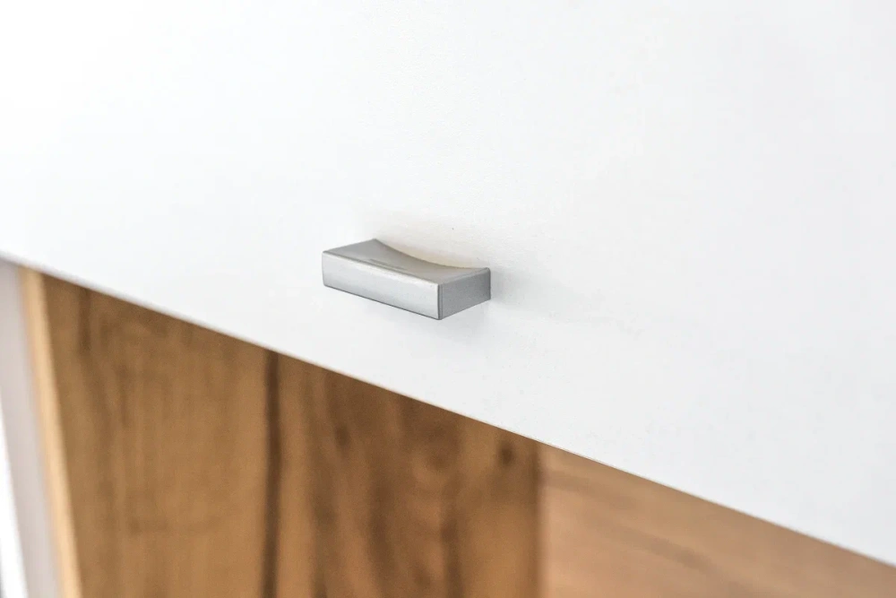 Комплект мебели в гостиную Бэль №2  Дуб Крафт золотой/Белый премиум (Mob) | Интернет магазин Масса Мебель