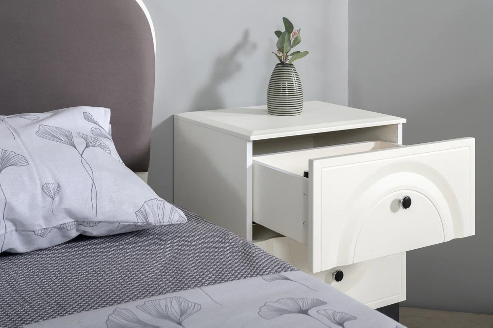 Комплект мебели в спальню Валенсия №2 Белый  (Mob) | Интернет магазин Масса Мебель