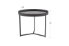 Стол журнальный Тайлер сахара нуар/черный матовый (KL) Стол журнальный Тайлер сахара нуар/черный матовый (KL) | Интернет магазин Масса Мебель