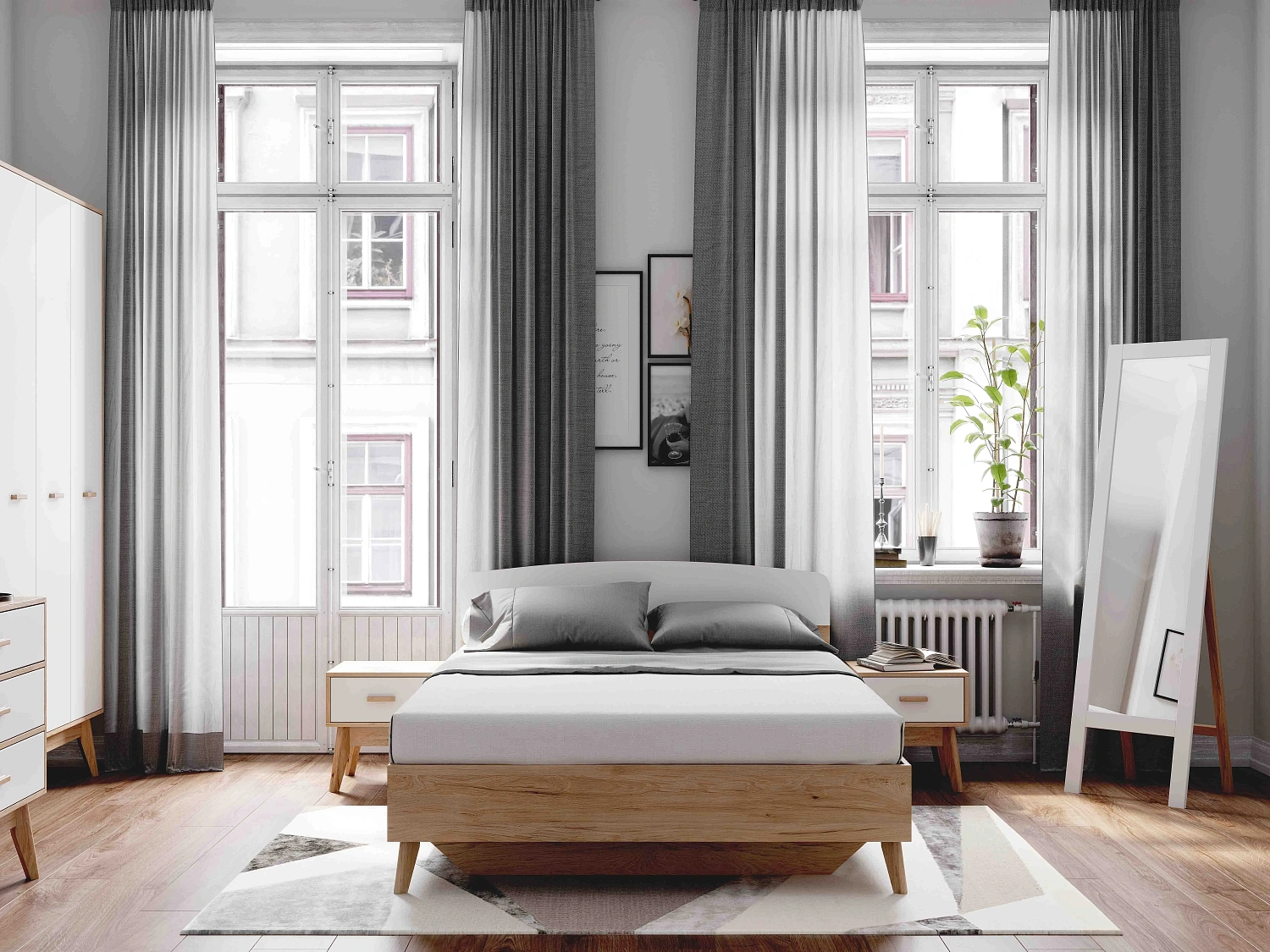 Кровать двухспальная Калгари 140х200 (MEBG) Кровать двухспальная Калгари 140х200 (MEBG)