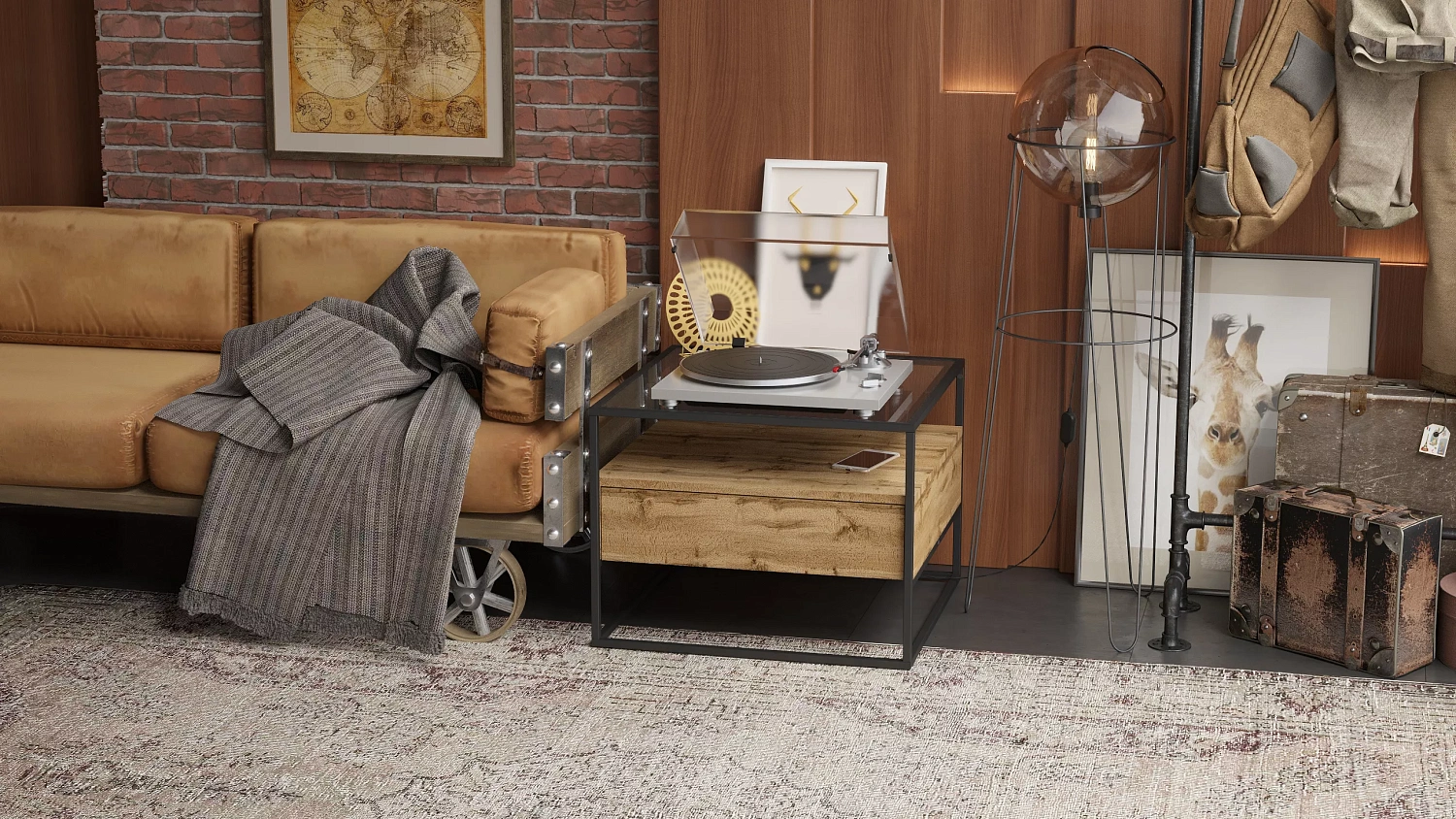 Стол журнальный Эйден (KL)