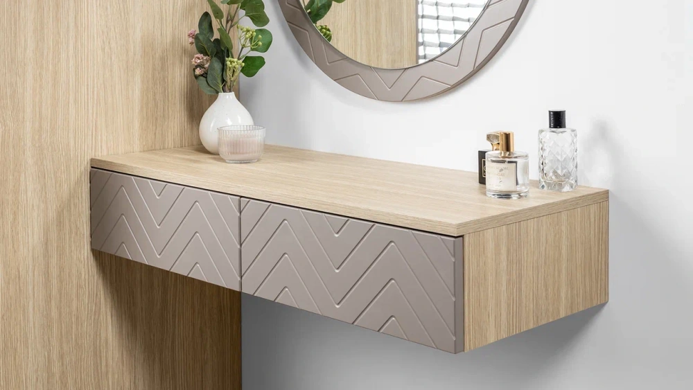 Стол туалетный Амьен 12.50 Плэйн/Веллюто Капучино (Mob) | Интернет магазин Масса Мебель