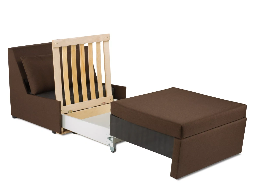 Кресло раскладное для отдыха Йоки рогожка коричневый (GL) Кресло раскладное для отдыха Йоки рогожка коричневый (GL) | Интернет магазин Масса Мебель