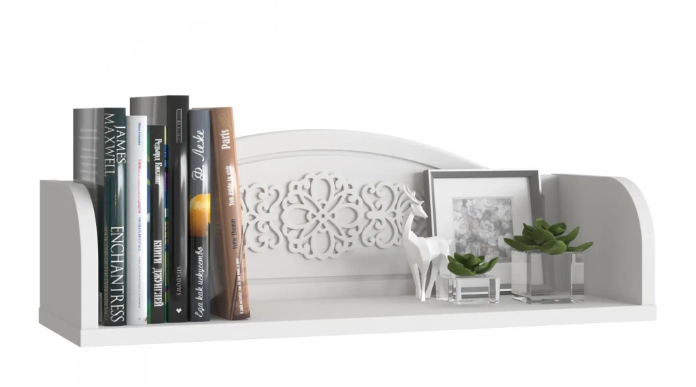 Полка настенная Ассоль 60 см (COM) | Интернет магазин Масса Мебель