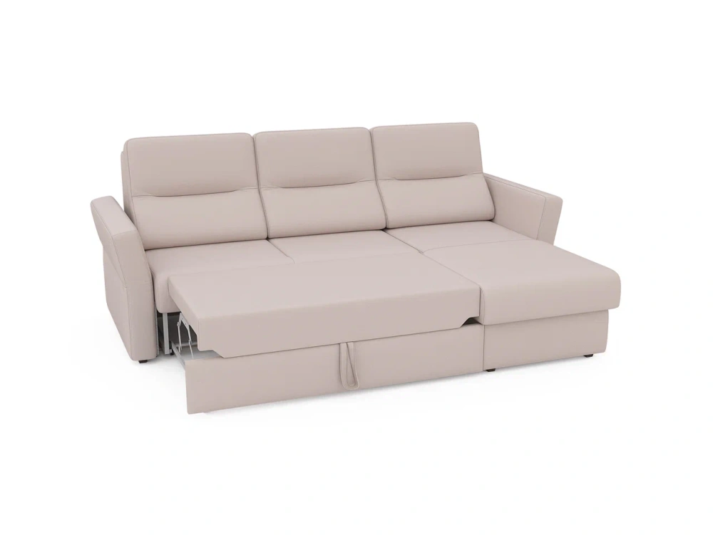 Диван угловой Палермо (Серо-бежевый)