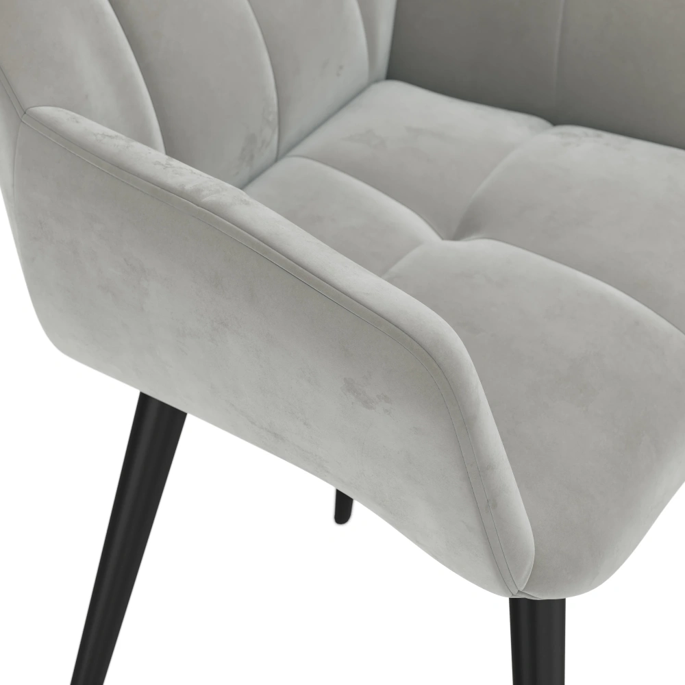 Стул мягкий Филлипс (Светло-Серый)