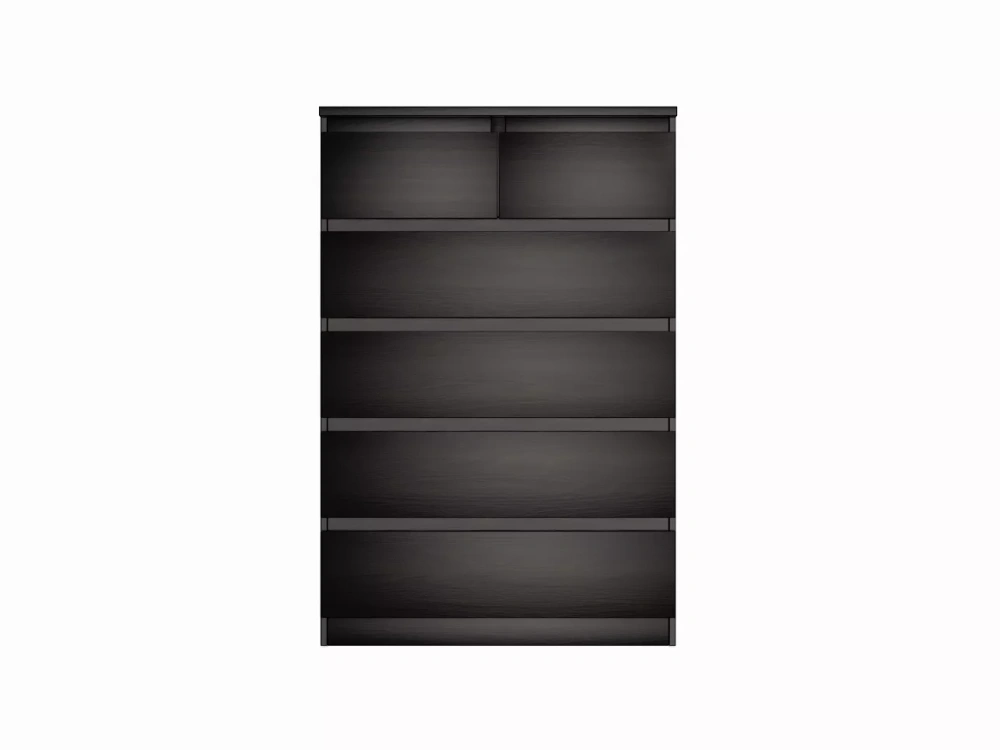 Комод Мальта дуб венге 4+2 ящика 80х121 (GL) Комод Мальта дуб венге 4+2 ящика 80х121 (GL) | Интернет магазин Масса Мебель