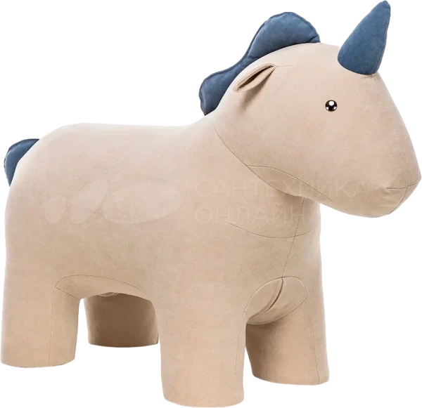 Пуф Единорог (Unicorn) (IM) (Бежевый)