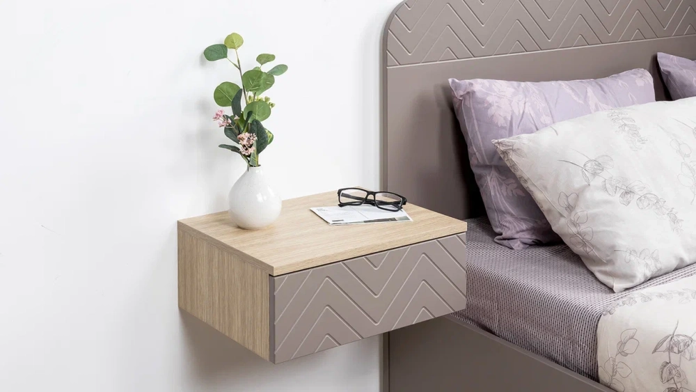 Комплект мебели в спальню Амьен №1 Плэйн/Веллюто Капучино (Mob) | Интернет магазин Масса Мебель