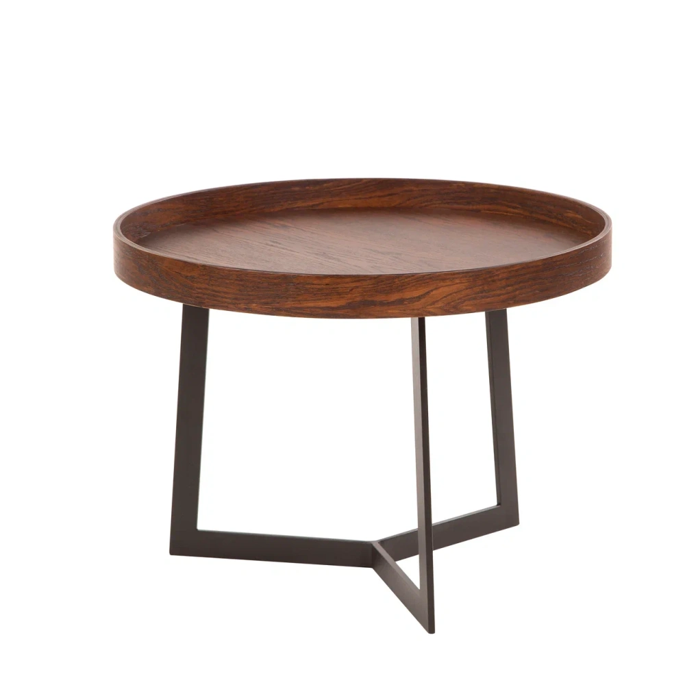 Стол журнальный Орбита-3 шпон, орех американский (GT) | Интернет магазин Масса Мебель