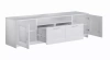 Тумба Сириус 2 двери и 2 ящика 156х47 белый (GL) | Интернет магазин Масса Мебель