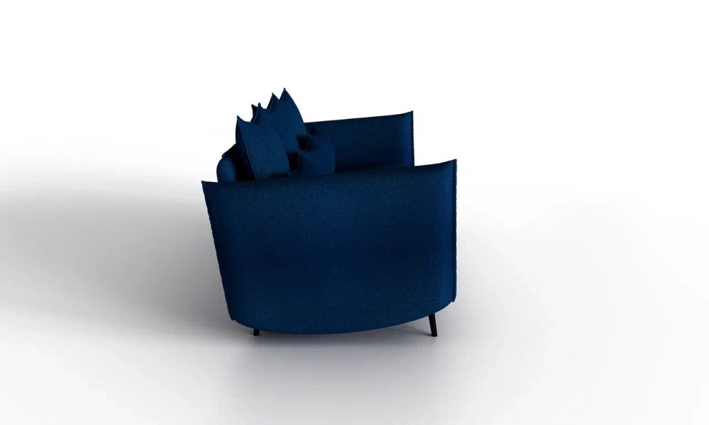 Диван прямой 3х местный Бали синий (MG) Диван прямой 3х местный Бали синий (MG) | Интернет магазин Масса Мебель