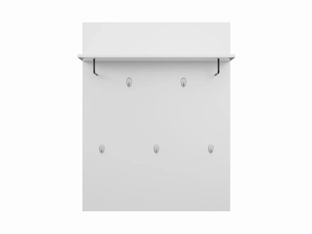 Вешалка настенная Сириус 78х100 белый (GL) | Интернет магазин Масса Мебель