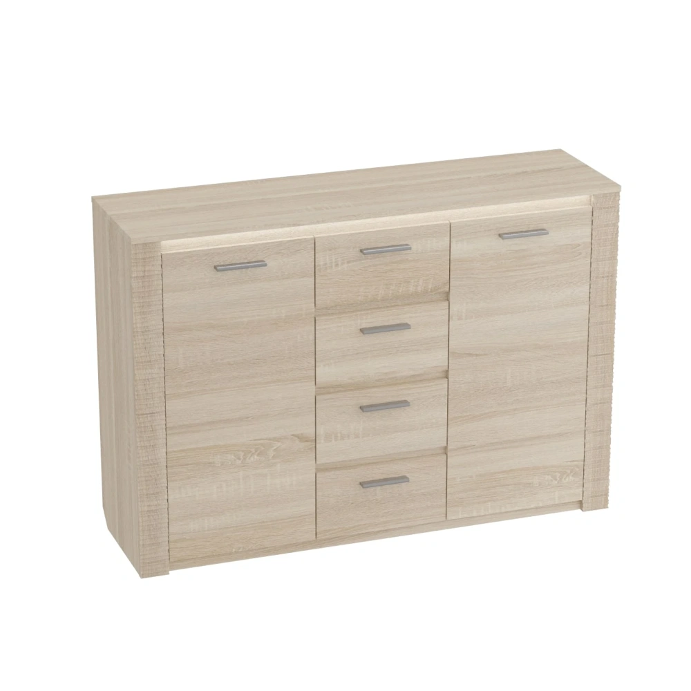 Комплект мебели для спальни Элана дуб сонома (MEBG) | Интернет магазин Масса Мебель