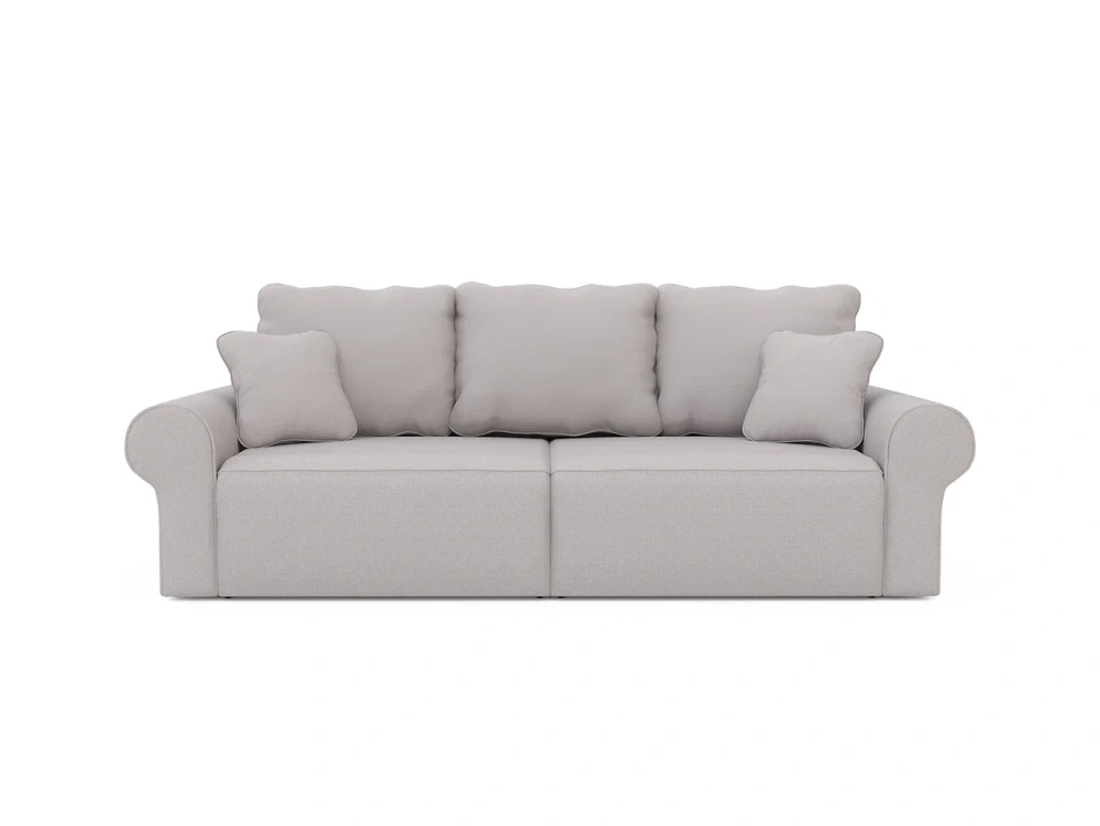 Диван прямой Петра D-920 светло-серый, Massa