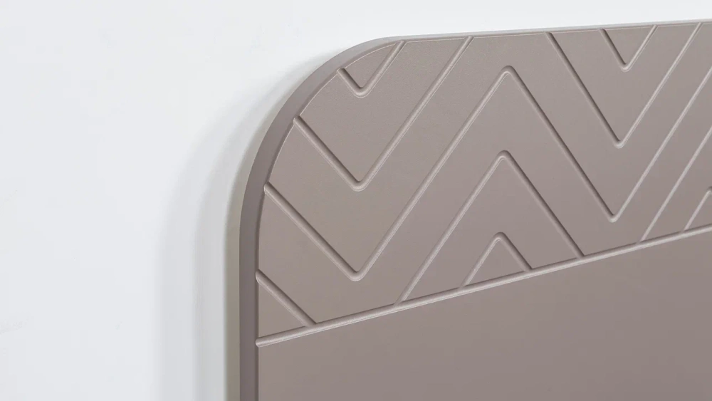 Кровать двуспальная 160х200 Амьен 11.44 с подъемным механизмом Плэйн/Веллюто Капучино (Mob) | Интернет магазин Масса Мебель