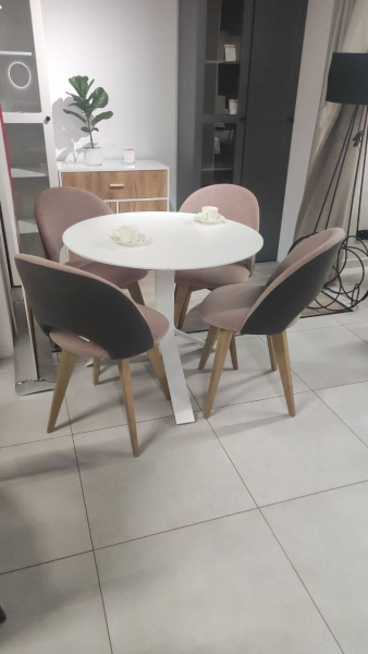 Стул-кресло "Техас-2" с поворотным механизмом (RAM) (Розовый)