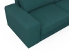 Диван угловой Альма ОМ-60 зеленый, Massa