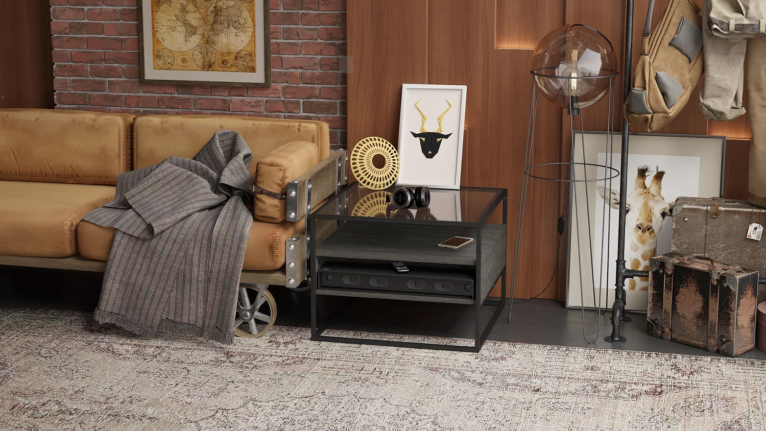 Стол журнальный Эйден (KL)