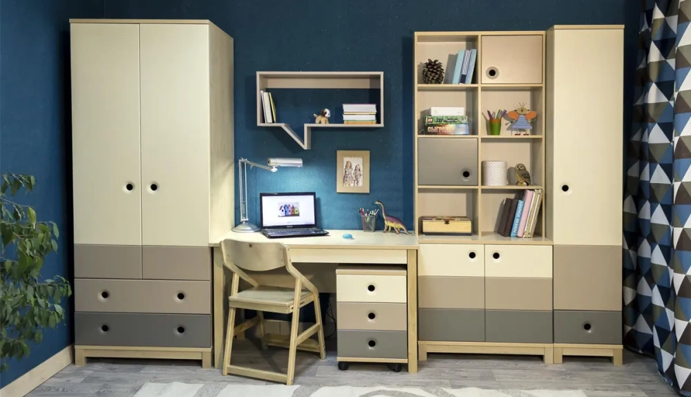 Стол письменный Робин Wood клен/мокко/имбирь/беж (POP) 