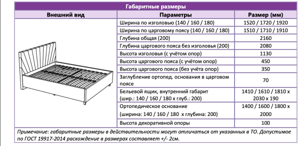 Кровать двуспальная Роксана 180х200 пепельно-серый (MM) 