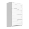 Комод Сириус 4 ящика белый (GL) Комод Сириус 4 ящика белый (GL)