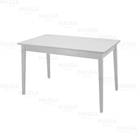 Обеденный стол раздвижной Квадро 1,4 Белый (RAM)