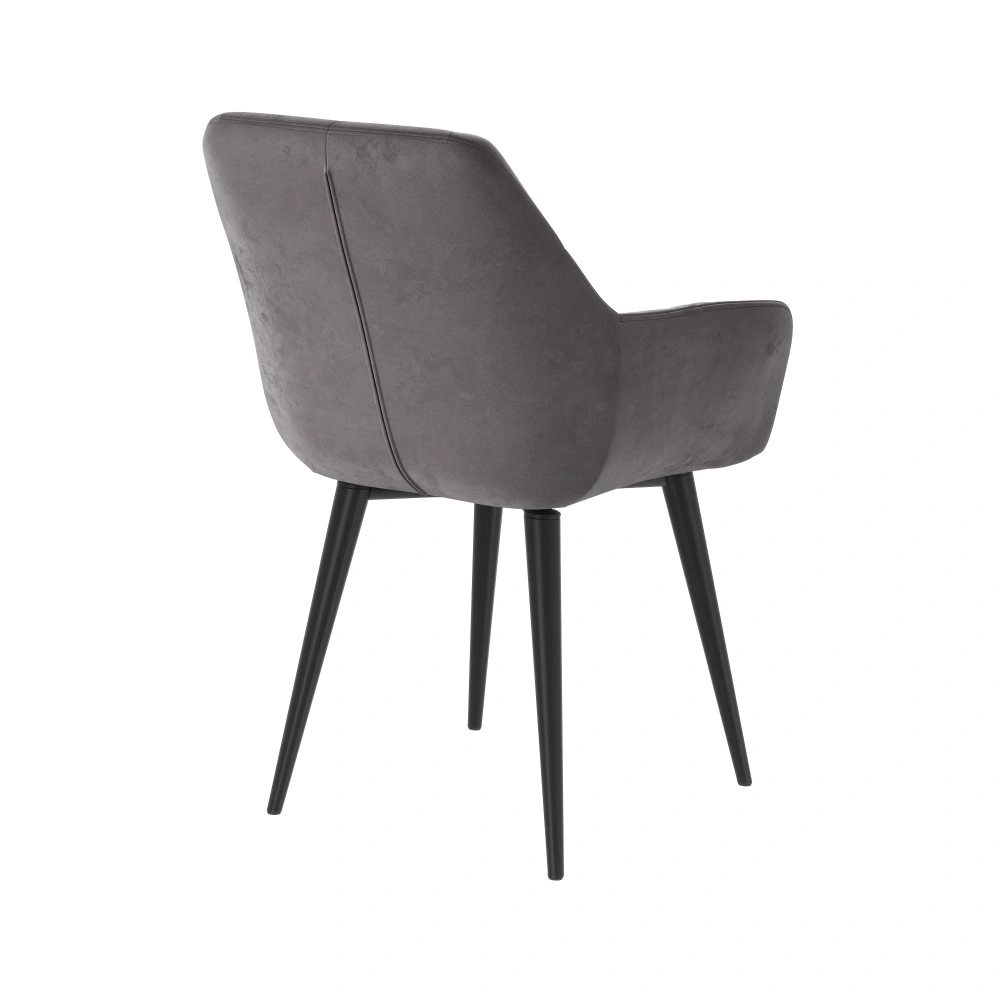 Стул мягкий Филлипс (Темно-серый)