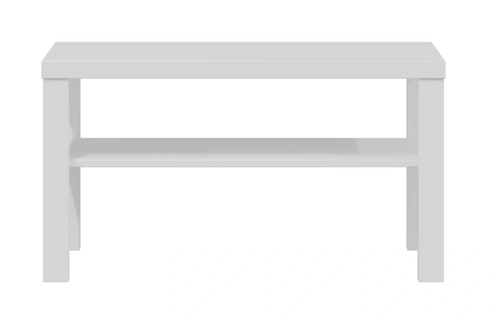 Стол журнальный Энкель 82x50 белый (GL) | Интернет магазин Масса Мебель