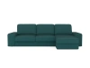 Диван угловой Альма ОМ-60 зеленый, Massa
