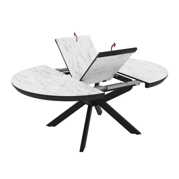 Стол обеденный Верона (Черный)