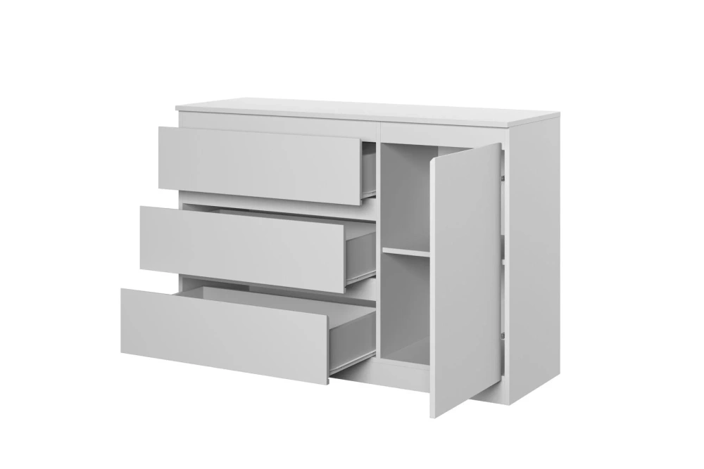 Комод-Т7 STERN белый (NK) | Интернет магазин Масса Мебель